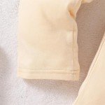 Plaid Long Sleeve Hoodie and Pants Set for Toddlers