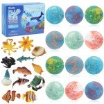 Kids Bath Bombs with Surprise Sea Animal Toys
