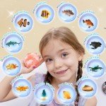 Kids Bath Bombs with Surprise Sea Animal Toys