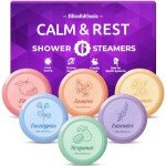BlissfulOasis Shower Steamers – 6 Pack Relaxation
