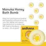 Anihana Coconut Oil Bath Bomb - Manuka Honey Scent