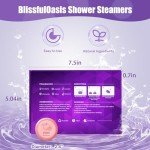 BlissfulOasis Shower Steamers – 6 Pack Relaxation