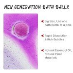 Luxury Bath Bombs Set - 12 Organic Fragrances
