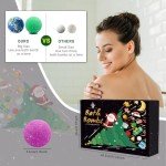 Luxury Bath Bombs Set - 12 Organic Fragrances
