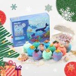 Kids Bath Bombs with Surprise Sea Animal Toys