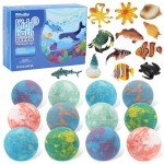 Kids Bath Bombs with Surprise Sea Animal Toys