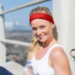 4 Pack Terry Cloth Sweatbands for Sports