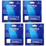 Vaseline Lip Balm Pack - 4 Total, Nourishing Care