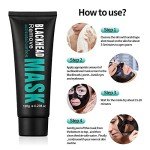Charcoal Peel-Off Face Mask for Blackheads