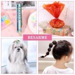 Colorful Rubber Bands and Styling Tools Set