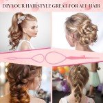 Hair Wax Stick Set for Flyaways - Pink