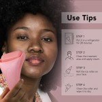 Pink Ice Roller for Face and Skin Care