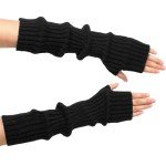 Stylish Stretchy Fingerless Gloves for Women