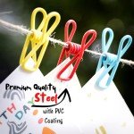 18 Pack of PVC-Coated Food Chip Clips