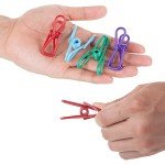 18 Pack of PVC-Coated Food Chip Clips