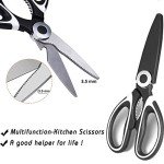 Sharp Kitchen Shears and Scissors - 2 Pack