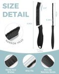 Hard Bristle Crevice Cleaning Brush for Home