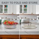 Microwave Place Mat & Food Cover 2-in-1