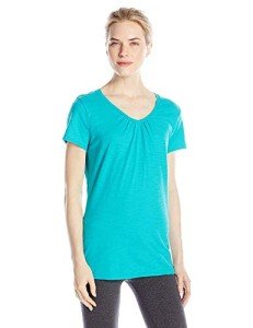 Hanes Women’s Slub Cotton V-Neck Tee