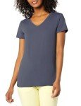 Pack of 2 Women's Short-Sleeve V-Neck Tees