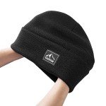 Warm Unisex Knit Cuffed Beanie Winter Hat
