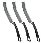3-Pack Hard-Bristled Crevice Cleaning Brushes
