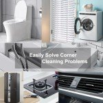 3-Pack Hard-Bristled Crevice Cleaning Brushes