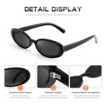 Retro Oval Sunglasses for Men and Women