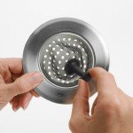OXO Good Grips Black Silicone Sink Strainer