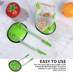 Adjustable Baggy Rack for Food Storage (2 Pack)