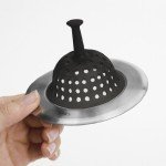 OXO Good Grips Black Silicone Sink Strainer