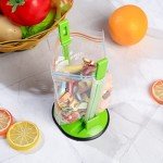 Adjustable Baggy Rack for Food Storage (2 Pack)