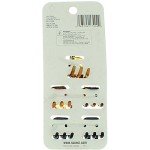 Scunci No-Slip Mini Jaw Clips, 5 Pack