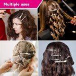 30 Pack Metal Duckbill Hair Clips for Styling