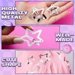 YGDZ 20-Piece Star & Silver Hair Clip Set
