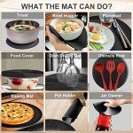 JesDiary 3-in-1 Microwave Cover & Bowl Holder