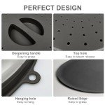 JesDiary 3-in-1 Microwave Cover & Bowl Holder