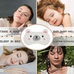 Cute Plush Blindfolds for Kids - 4 Pack