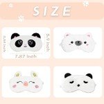 Cute Plush Blindfolds for Kids - 4 Pack