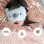 Cute Plush Blindfolds for Kids - 4 Pack