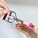 MERVK Pain-Free Stainless Steel Eyelash Curler