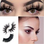 Fluffy 3D Mink False Eyelashes - 5 Pairs