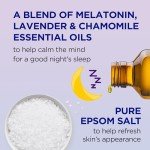 Relaxing Epsom Salt Soak with Lavender & Melatonin