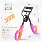 Whalrace Eyelash Curler with 6 Extra Pads