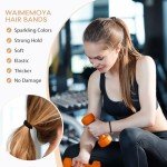 100 Hair Ties for All Hair Types - Black