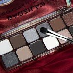 12 Shades Smokey Eyeshadow Palette - Black, Grey, Silver