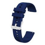 Silicone Quick Release Watch Band - Dark Blue