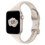 Slim Silicone Apple Watch Band - Starlight Style