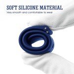 Silicone Quick Release Watch Band - Dark Blue