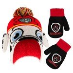 Paw Patrol Toddler Beanie Hat and Mittens Set